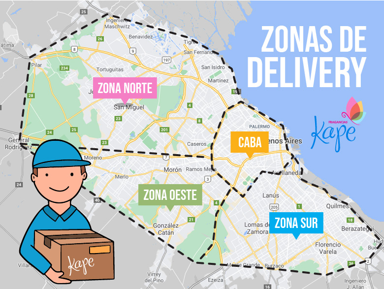 zona de delivery